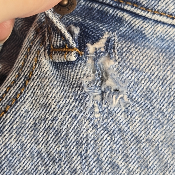 Abercrombie & Fitch Curve Love '90s Slim Straight Ultra High Rise Jean 28 6 - Picture 5 of 15